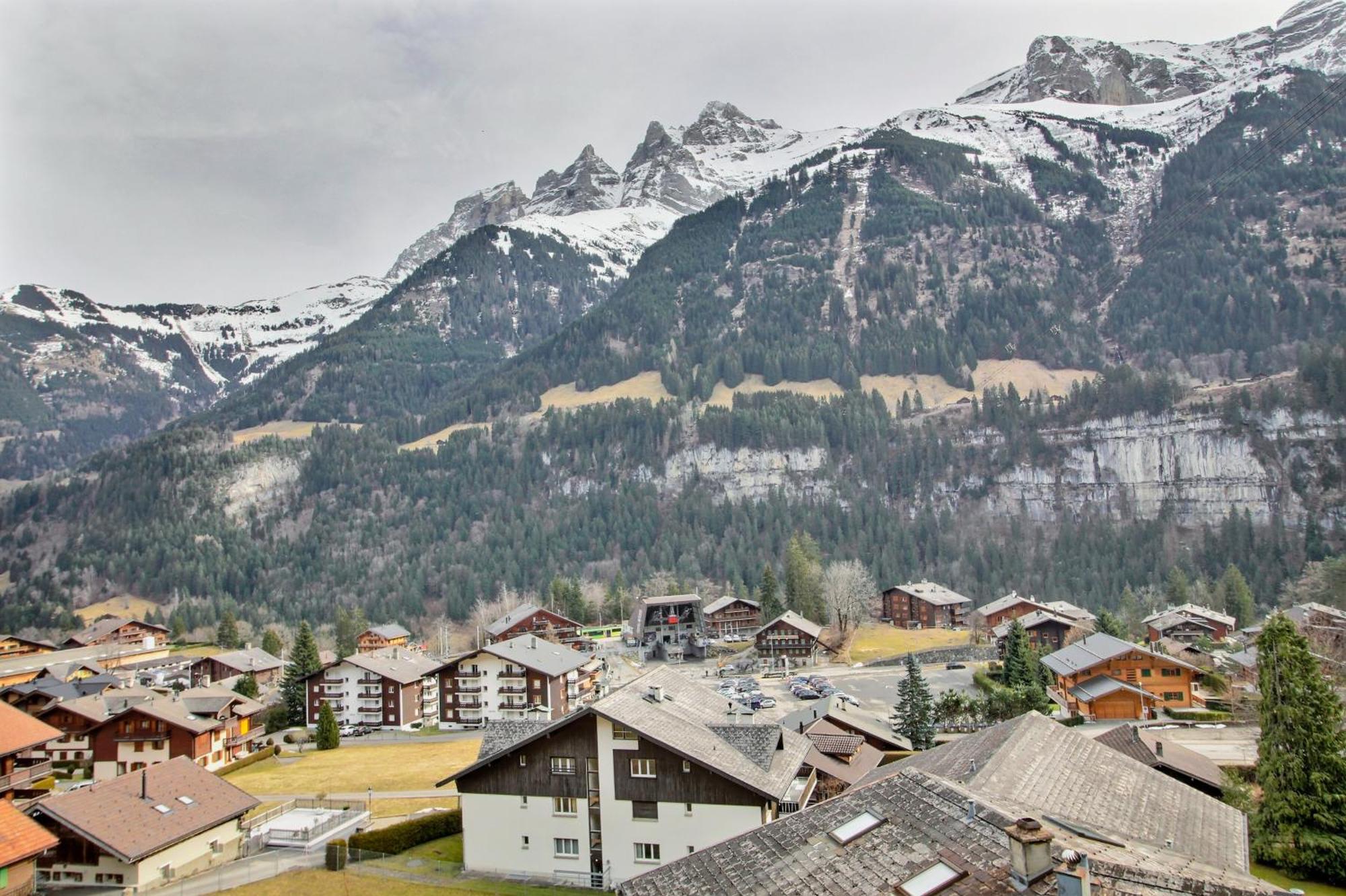 Neige & Soleil 15 Central, Terrasse & View Apartment Champery Exterior photo